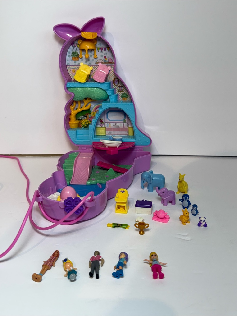 POLLY POCKET Mama  Kangaroo 2 In 1 Purse And Play Set